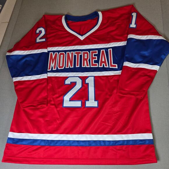 Guy Carbonneau "HOF 19" Signed Montreal Canadiens Custom Jersey Beckett Witness - Picture 6 of 14